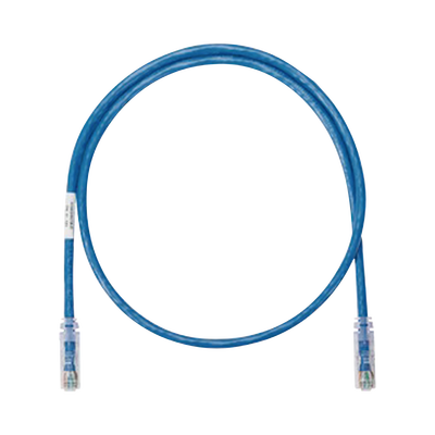 Cable de Parcheo UTP Categoría 6, con Plug Modular en Cada Extremo - 0.3 Metros (1 Pie) - Azul | NK6PC1BUY