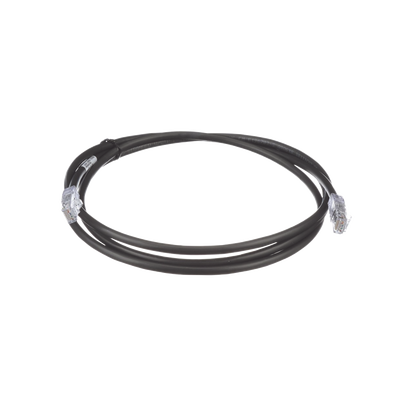Cable de Parcheo UTP, Cat6A, 24 AWG, CM, Color Negro, 1.52 Metros (5 Pies) | UTP6AX5BL