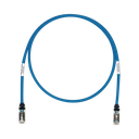 Patch Cord Cat6A, Blindado S/FTP, CM/LS0H, 1.52 Metros (5 Pies), Color Azul | STP6X5BU