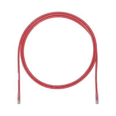 Cable de Parcheo UTP, Cat6A, 24 AWG, CM, Color Rojo, 0.91 Metros (3 Pies) | UTP6AX3RD