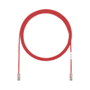Cable de Parcheo TX6, UTP Cat6, Diámetro Reducido (28AWG), Color Rojo, 0.91 Metros (3 Pies) | UTP28SP3RD