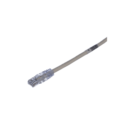 Cable de Parcheo TX6, UTP Cat6, 24 AWG, CM Color Blanco Mate, 0.61 Metros (2 Pies) | UTPSP2Y