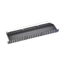 Panel de Parcheo de Impacto (110) Blindado de 48 Puertos Cat6A | LPPPCS6A48P