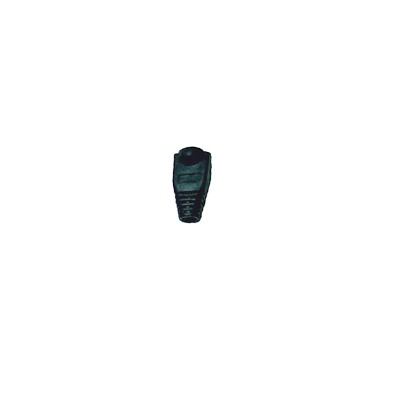 Bota Plástica para Protección de Plug RJ45, Color Negro | LP-PG8-025-BK