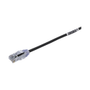 Cable de Parcheo TX6, UTP Cat6, Diámetro Reducido (28AWG), Color Negro, 0.3 Metros (1 Pie) | UTP28SP1BL