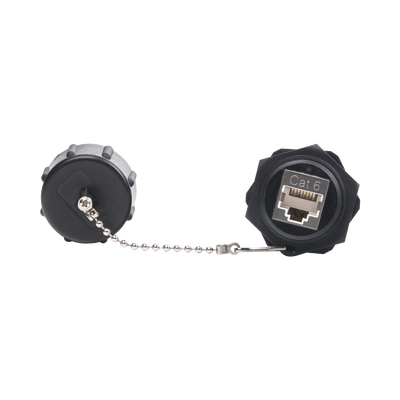 Acoplador Industrial RJ45-RJ45 Categoría 6 Blindado IP67 (Waterproof) | LP-C6WP-CP