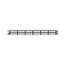 Panel de Parcheo Modular de Alta Densidad, Keystone (Sin Conectores), Identificación con Etiqueta Adhesiva, de 48 Puertos en 1 UR | NKPP48HDY