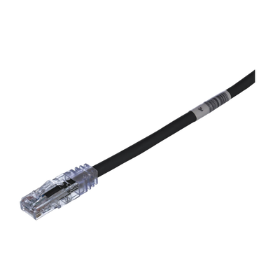 Cable de Parcheo TX6, UTP Cat6, 24 AWG, CM, Color Negro, 3.05 Metros (10 Pies) | UTPSP10BLY