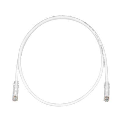 Cable de Parcheo TX6, UTP Cat6, 24 AWG, CM, Color Blanco Mate, 3.05 Metros (10 Pies) | UTPSP10Y