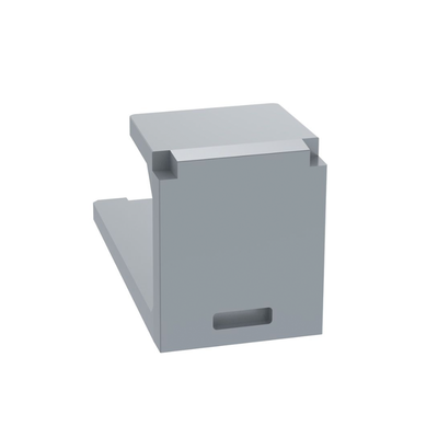 Módulo de Tapa Ciega (Inserto Ciego), Mini-Com, Color Gris, 1 Pieza | CMBIG-X