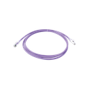 Patch Cord Z-MAX Cat6A S/FTP, CM/LS0H, 2.13 Metros (7 Pies), Color Violeta, Versión Bulk | ZM6A-S07-08B