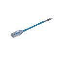 Cable de Parcheo TX6, UTP Cat6, Diámetro Reducido (28AWG), Color Azul, 30.48 Metros (100 Pies) | UTP28SP100BU