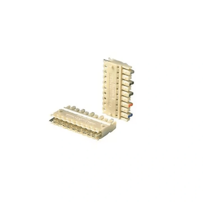 Block de Conexiones Pan-Punch 110, Categoría 5e, de 4 Pares, Paquete de 10 Piezas | P110CB4-XY