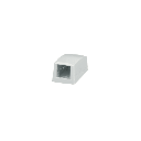 Caja de Montaje en Superficie, Para 1 Módulo Mini-Com, Color Blanco | CBX1WH-A