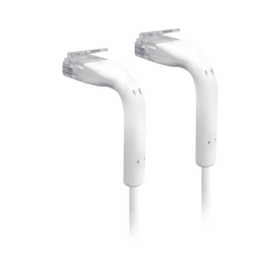UniFi Ethernet Patch Cable Cat6 de 2 Metros (6.56 Pies), Color Blanco | UC-PATCH-2M-RJ45