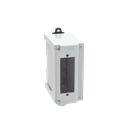 Panel de Parcheo Modular para Fibra Óptica, de Instalación en Riel DIN Estándar de 35 mm (1.38 pulgadas), Acepta Una Placa Acopladora FAP, Color Gris | FDPPSIG