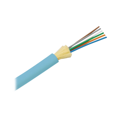 Cable de Fibra Óptica de 6 Hilos, Multimodo OM3 50/125 Optimizada, Interior, Tight Buffer 900um, No Conductiva (Dieléctrica), OFNR (Riser), Precio Por Metro | FODRX06Y