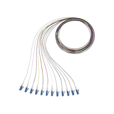 Kit de 12 Pigtails con Conector LC, Monomodo 9/125 OS2, 900um, de 1 Metro (3.28 Pies) | NKFP91BN1NKM001