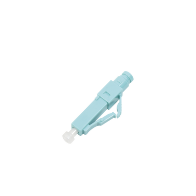 Conector de Fibra Óptica Pre-Pulido LightBow LC Simplex, Multimodo 50/125 (OM3/OM4), Re-Terminable, Color Aqua | FC1-LB-LC5-9AQ
