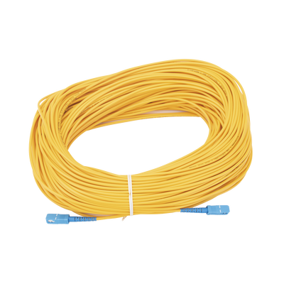 Jumper de Fibra Óptica Monomodo SC/UPC-SC/UPC Simplex de 80 Metros (262.47 Pies), 3mm | LPSM3SCUSCUS80