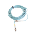 Jumper de Fibra Óptica Multimodo 50/125 XGLO OM3, LC-LC Duplex, OFNR, Color Aqua, 7 Metros (22.97 Pies) | FJ2-LCLC5L-07AQ