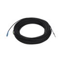 Rollo de Fibra Óptica Drop Redonda G657A2 Monomodo Simplex de 50 Metros (164 Pies) con Conectores SC/UPC-SC/UPC para Instalaciones Aéreas, Subterráneas o a la Intemperie | LP-50-SCU