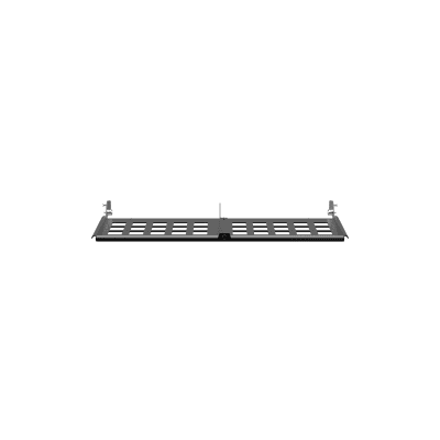Organizador de Holgura para Cable de Fibra Óptica, Uso con Paneles HD Flex de 1 UR, Color Negro | FLEX-PLATE1U