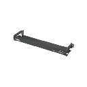 Organizador de Cables Frontal, para Panel de Fibra Óptica HD Flex, de 1 UR, Color Negro | FLEX-FCM1UA