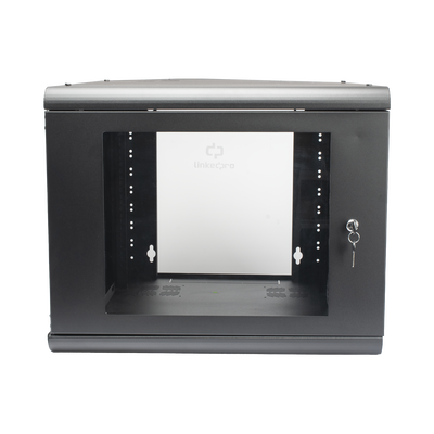 Gabinete de Pared 9U de 635 mm de Profundidad, Rack de 19 in en Acero Reforzado: Compacto y Resistente para Soluciones Profesionales | SR-1909-GN2G