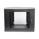 Gabinete de Pared 9U de 635 mm de Profundidad, Rack de 19 in en Acero Reforzado: Compacto y Resistente para Soluciones Profesionales | SR-1909-GN2G