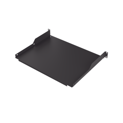 Charola para Soportar Equipos en Rack de 19 in, Profundidad de 34 cm, Color Negro, 1U | SCH-34-1U