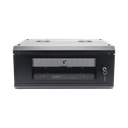 Gabinete de Pared con Puerta de Cristal Templado, 635mm de Profundidad, 4U Rack de 19'', Acero Reforzado | SR1904LH3G