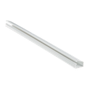 Canaleta LD10 de PVC rígido, con cinta adhesiva para instalación sin herramientas, de 38.4 x 24 x 1828.8 mm, Color Blanco | LD10WH6-A
