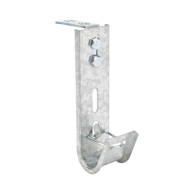 Soporte (Gancho) tipo J-Hook, hasta 7 cables Cat6, ideal para soportar cableado en los espacios de manipulación al aire, Para instalación en interior | CH-J25-EZ
