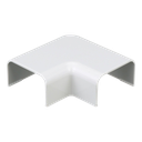 Conexión en ángulo recto "L", para uso con canaleta LD10, material ABS, Color Blanco | RAF10WH-X