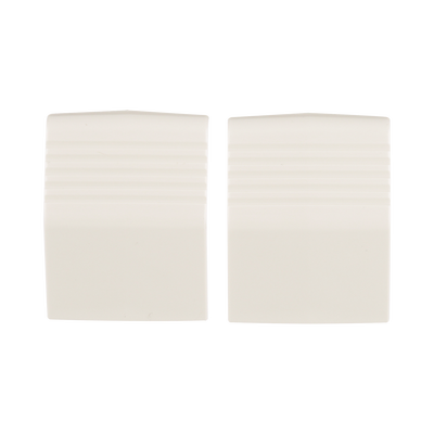 Unión recta de base, para uso con canaleta T70, Material PVC Rígido, Color Blanco Mate | T70BCIW-X