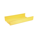 Canaleta FiberRunner™ 12X4, de PVC Rígido, Color Amarillo, 1.8 m de Largo | FR12X4YL6