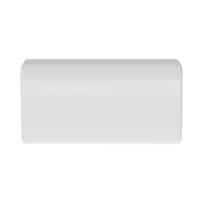 Unión recta, para uso con canaleta LD5, material ABS, Color Blanco | CF5WH-E