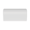 Unión recta, para uso con canaleta LD5, material ABS, Color Blanco | CF5WH-E