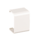 Unión recta, para uso con canaleta LD10/LDPH10, material ABS, Color Blanco Mate | CFX10IW-X