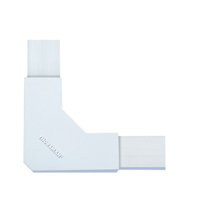 Sección en "L" blanco de PVC auto extinguible, para canaletas TMK1020, TMK1020SD, TMK1020CD (5130-02001) | TMK-1020-L