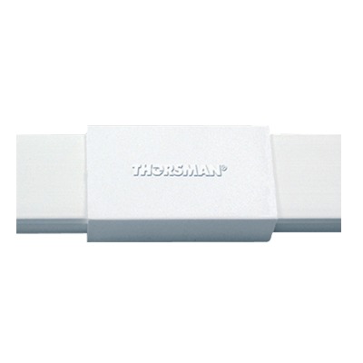 Pieza de unión color blanco de PVC auto extinguible, para canaletas TMK1020, TMK1020SD, TMK1020CD (5180-02001) | TMK-1020-U