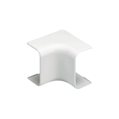 Esquinero interior, para uso con canaleta LD5, material ABS, Color Blanco Mate | ICF5IW-E