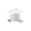 Esquinero interior, para uso con canaleta LD5, material ABS, Color Blanco Mate | ICF5IW-E