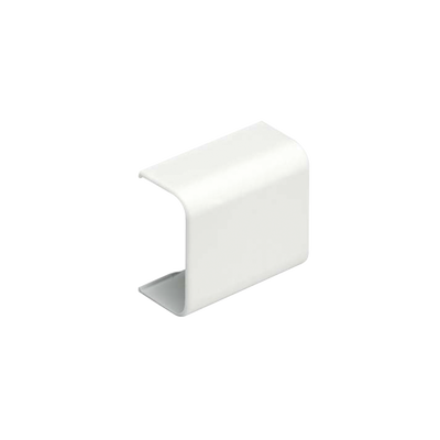 Unión recta, para uso con canaleta LD10, material ABS, Color Blanco Mate | CF10IW-X