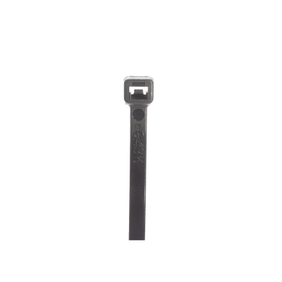 Cincho STRONGHOLD, 370 mm largo x 4.8mm ancho, Tensión 50 lb (222 N) Nylon 6,6 Color Negro, Paquete de 100 Piezas | S15-50-C0