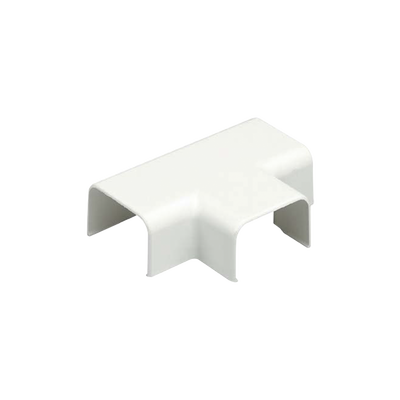 Conexión en "T", para uso con canaleta LD5, material ABS, Color Blanco Mate | TF5IW-E