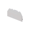 Tapa Final, para uso con canaleta T45, Material PVC Rígido, Color Blanco Mate | T45ECIW