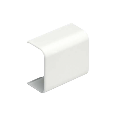 Unión recta, para uso con canaleta LD3, material ABS, Color Blanco Mate | CF3IW-E