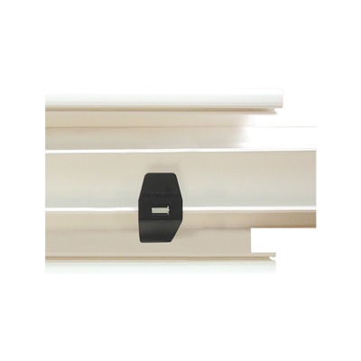 Clip sujetador negro para canaleta TEK100 (5590-34600) | TEK-100-CLIP